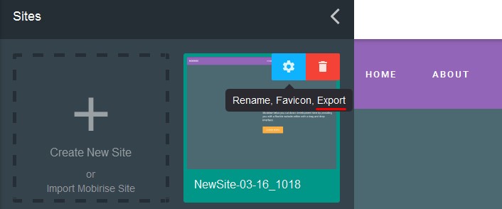 I am now developing my main site in Mobirise open source web builder, to run in parallel with the single page mobile site.