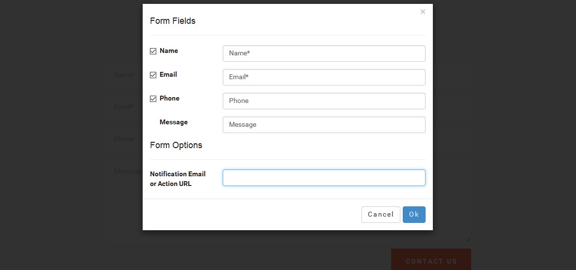 I noticed : I loaded Purity theme in Mobirise free mobile site builder and noticed I couldn’t see the nav bar menu (totally white !)
Being french (nobody’s perfect), I would like to have all my alerts, fields, and so on, in french.