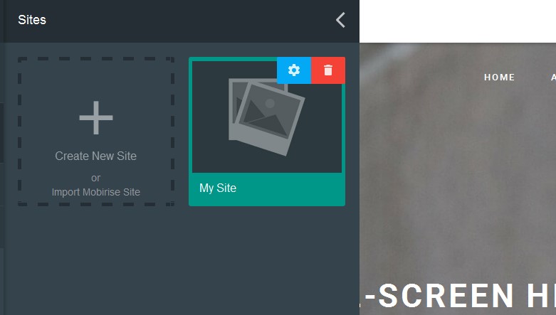 I was working on building the site in the Mobirise easy website maker app (using windows 10).