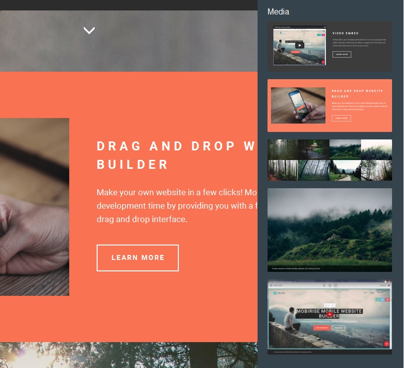 We just try to use your wonderful app Mobirise simple website maker to create our own website.