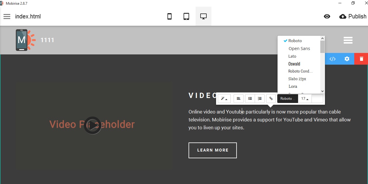 I’we just finished one landing page in Mobirise completely free website builder for a merchandise product and it looks great!