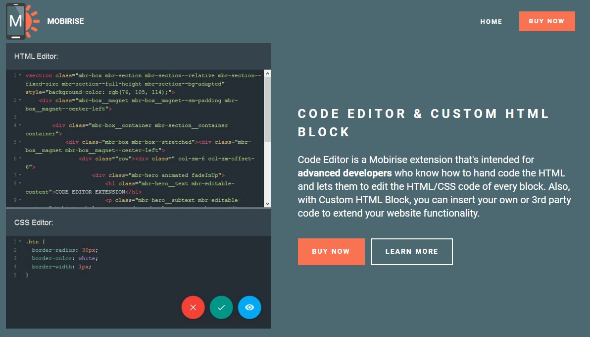Good day, I checked the plugin in the last versión of Mobirise website builder cheap for windows versión.