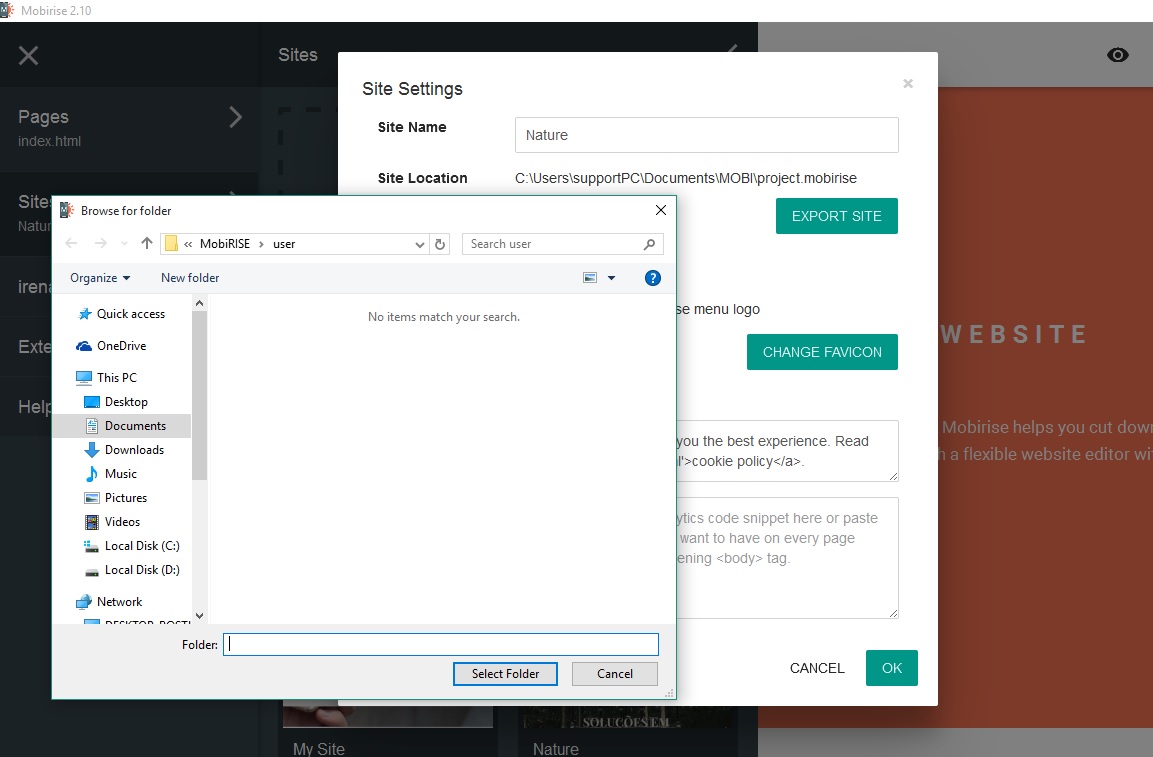 I have just stumbled across Mobirise website maker program, and it is exactly what I am after, however I have a question:
Can you export the html and CSS Stylesheets?
