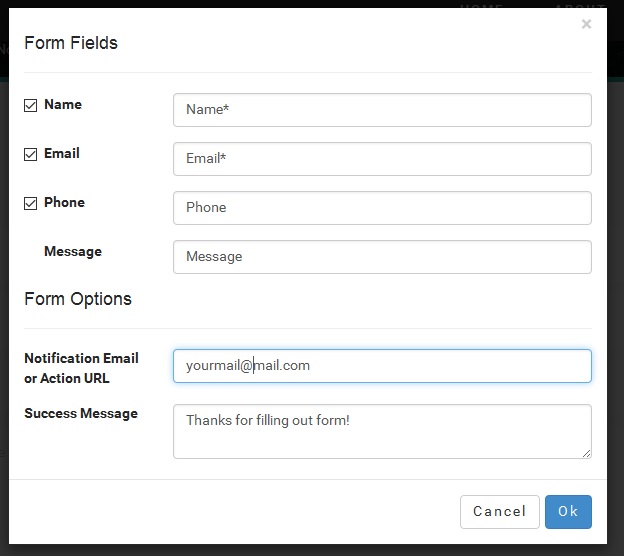 I am using version 2.3.4 and I’m still unable to get the Mobirise website builder responsive form mailing to work.