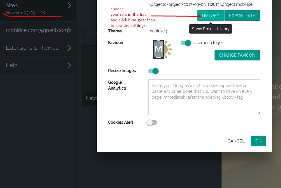 Mobirise-restoring-project