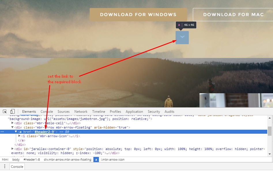 Mobirise-arrow-issue
