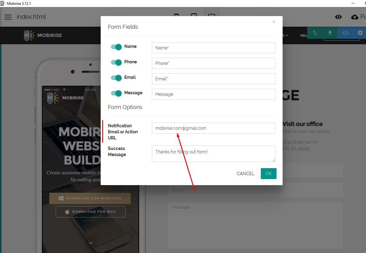 Mobirise-contact-forms