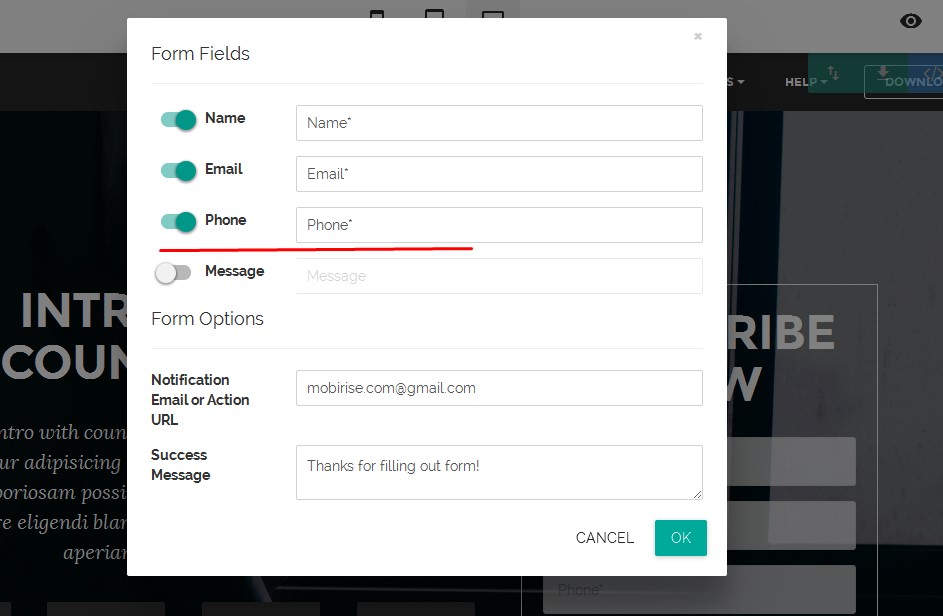 Mobirise-contact-forms