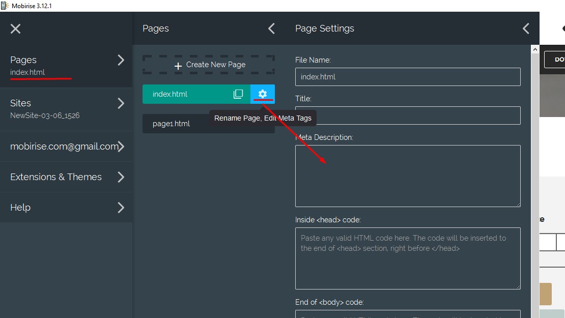 Mobirise-meta-description