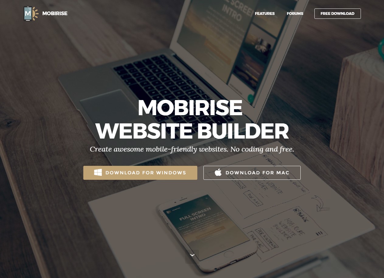 Mobirise-website-builder